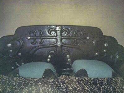 Custom Carved Headboard