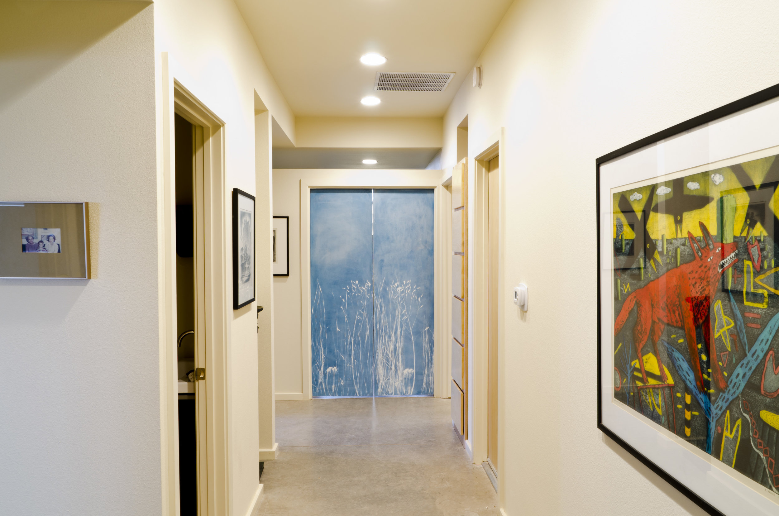 Charles Adam Residency, Lubbock, TX, custom doors