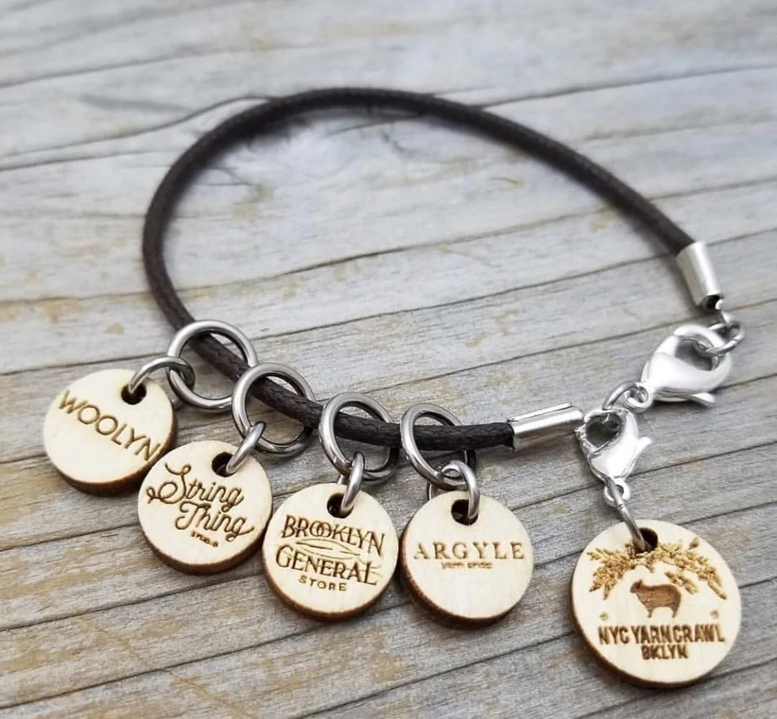 Brooklyn Yarn Crawl Commemorative Stitch Markers