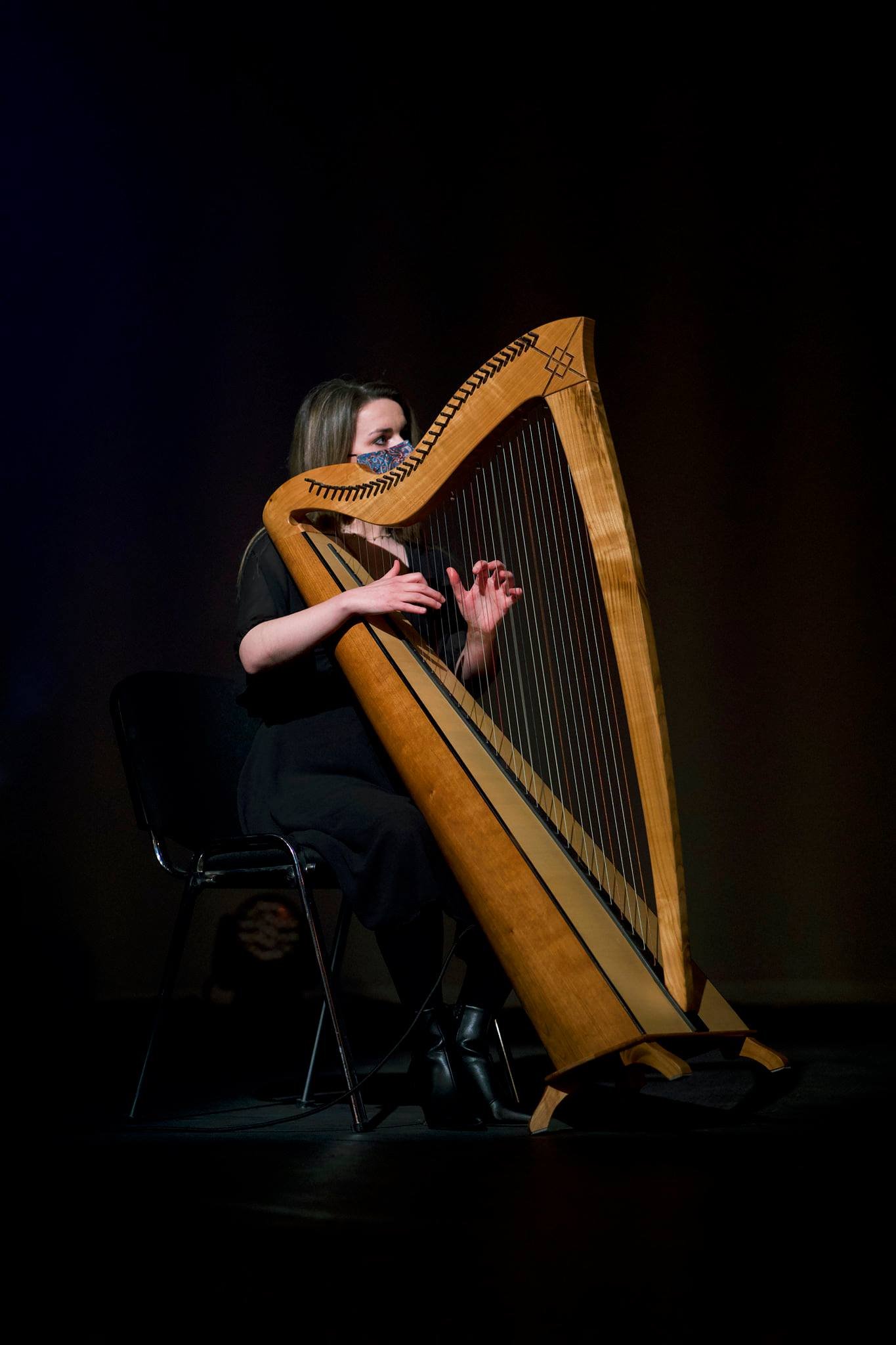 Aisling Lyons at the Olympia Theatre (Photo by Elle Naughton)