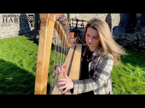Aisling Lyons playing three jigs on her Harrington Harp in sunny, frosty Clare Abbey, Co. Clare. The tunes are The Sunny Hills of Beara (John Dwyer), The Cúil Aodha Jig and The Rolling Wave