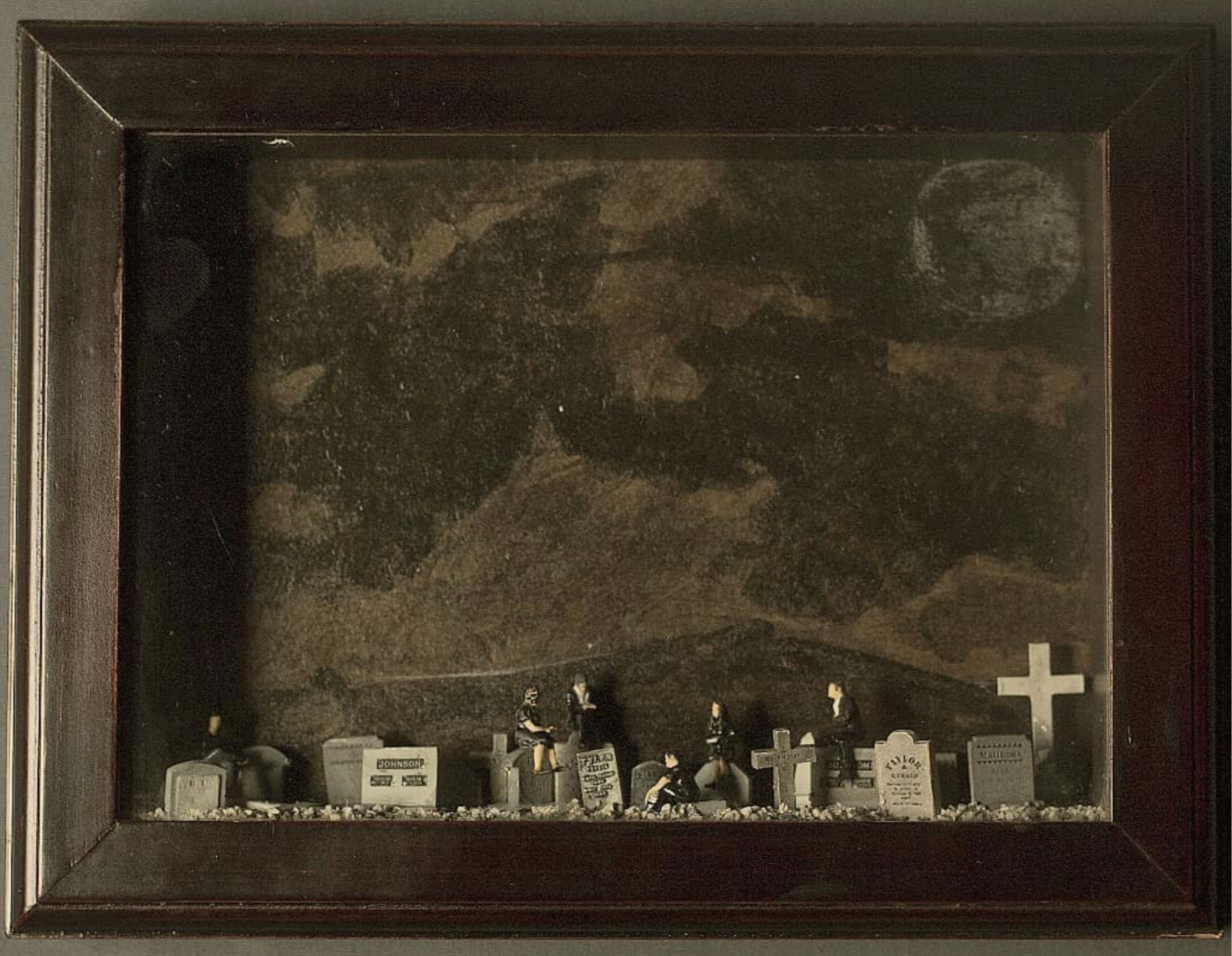 Social Gathering at Midnight (The Dead Read to Edgar Allan Poe)
