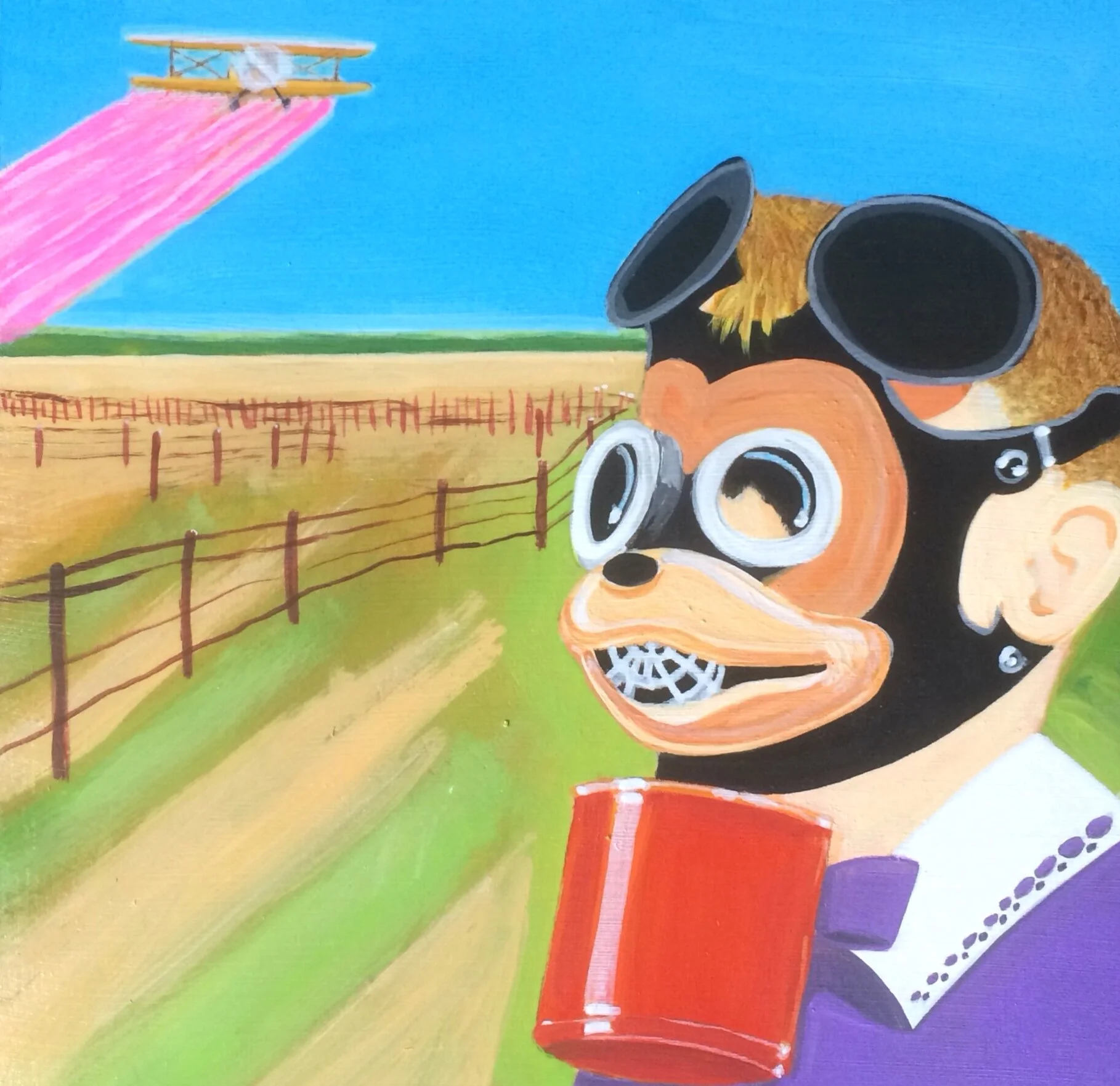  The Cure  12 in x 12 in 