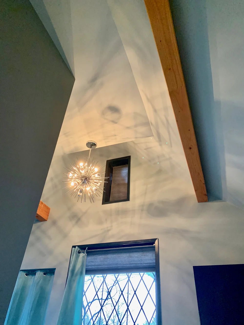 The view from the bed.