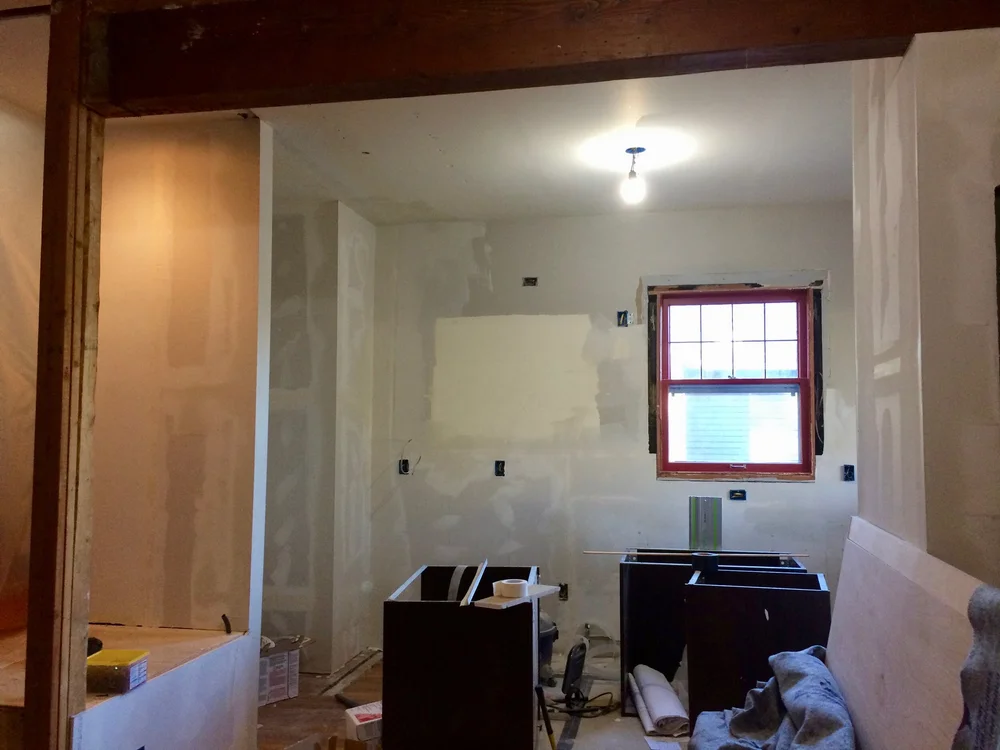 CABINETS FINDING THEIR SPOTS