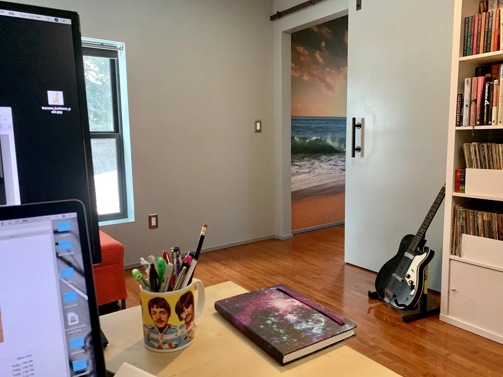 VIEW FROM MY DESK RIGHT NOW