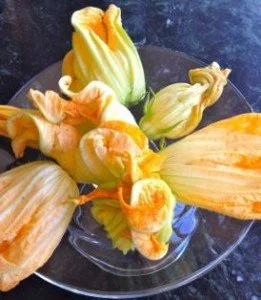 Stuffed Squash Blossoms