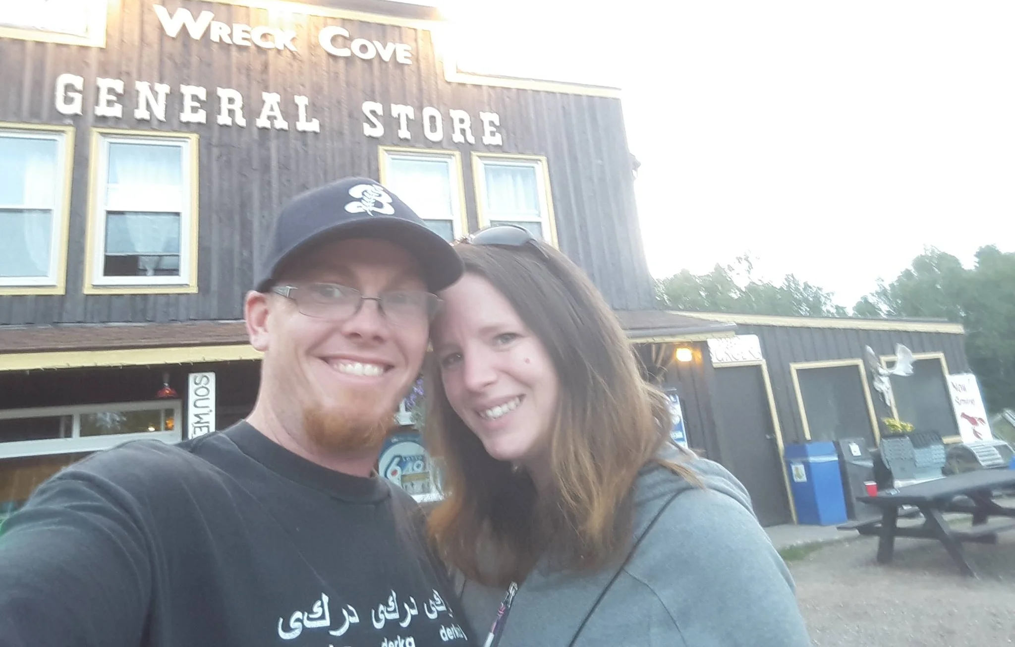 Brent Partland & Jenn Rhodes - carrying on the legacy of the Wreck Cove General Store as owners since 2014.