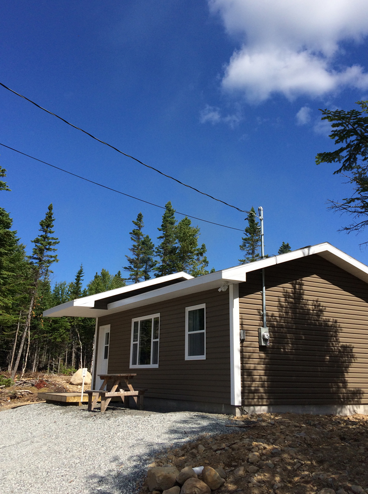  Cottage 2 is located on a private drive near the Wreck Cove General Store. 