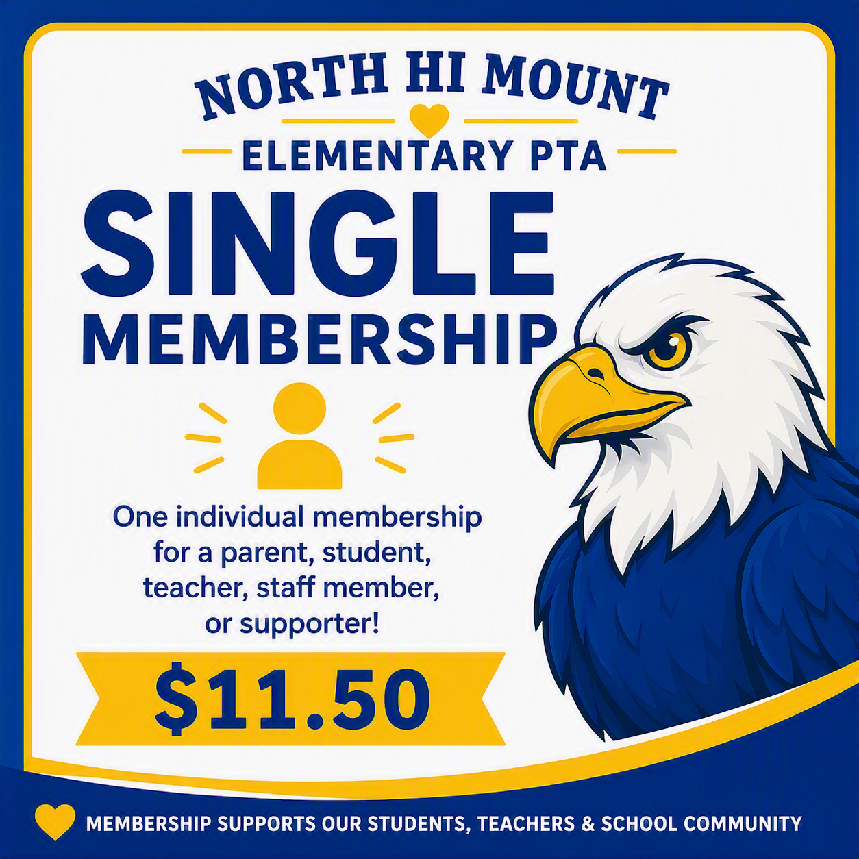 2026-2027 PTA Membership (Single)