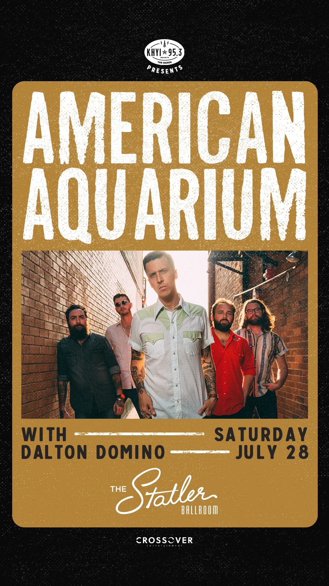 American Aquarium is excited to announce their seventh studio album, Things Change, out on New West Records . "We recorded this album over nine days in Tulsa, OK with Grammy nominated John Fullbright in the producer chair and Wes Sharon (Turnpike Troubadours, Parker Millsap) sitting behind the knobs. It was mixed by Ryan Hewitt (Johnny Cash, Red Hot Chili Peppers, Avett Brothers) in Nashville,TN and mastered by Dave Collins (Bruce Springsteen, Weezer, Flogging Molly) in Los Angeles,CA." Don't miss the album release show at The Statler Ballroom. Get tickets .