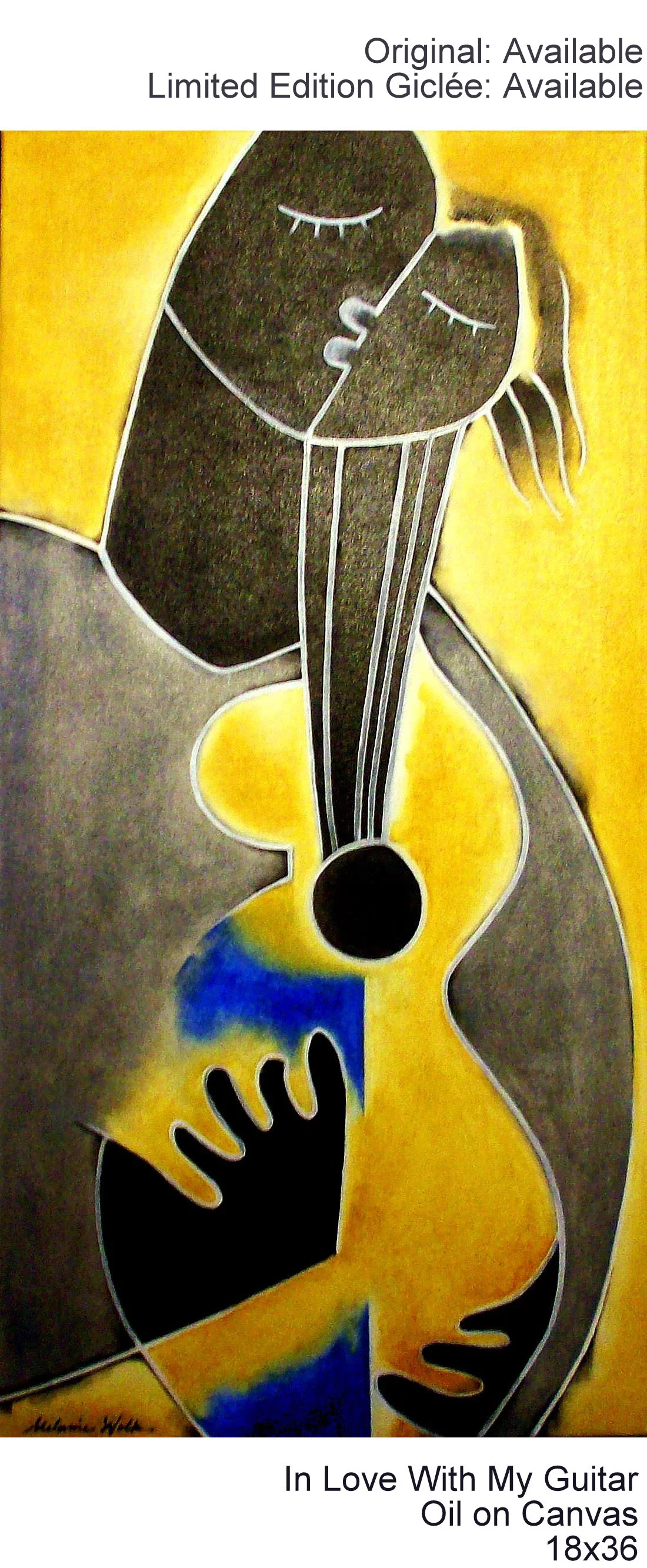 in love with my guitar