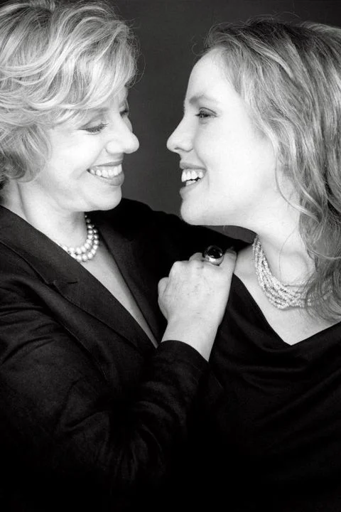 Erica Jong and her daughter, Molly Jong-Fast