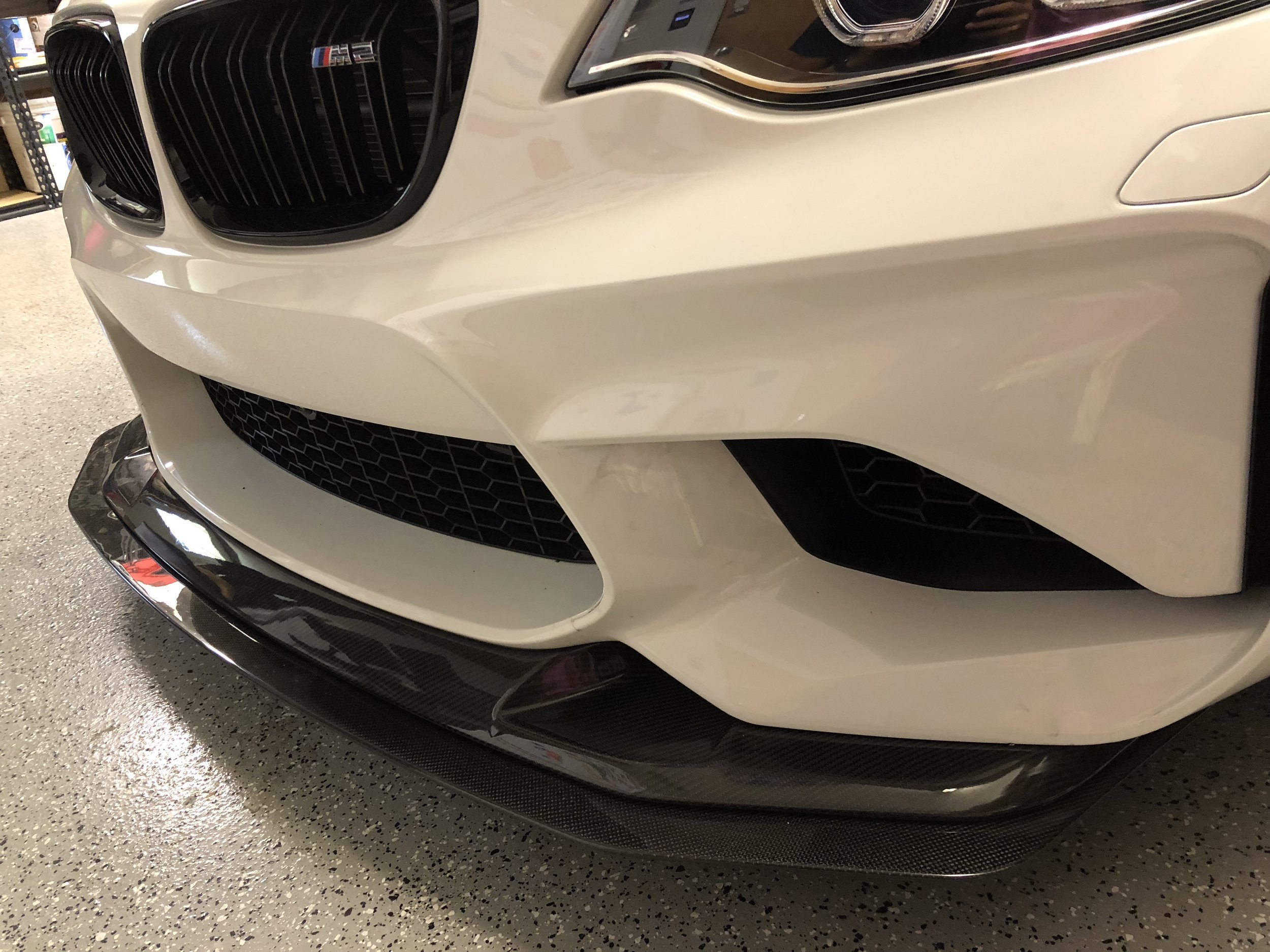 RW Carbon - front adjustable splitter