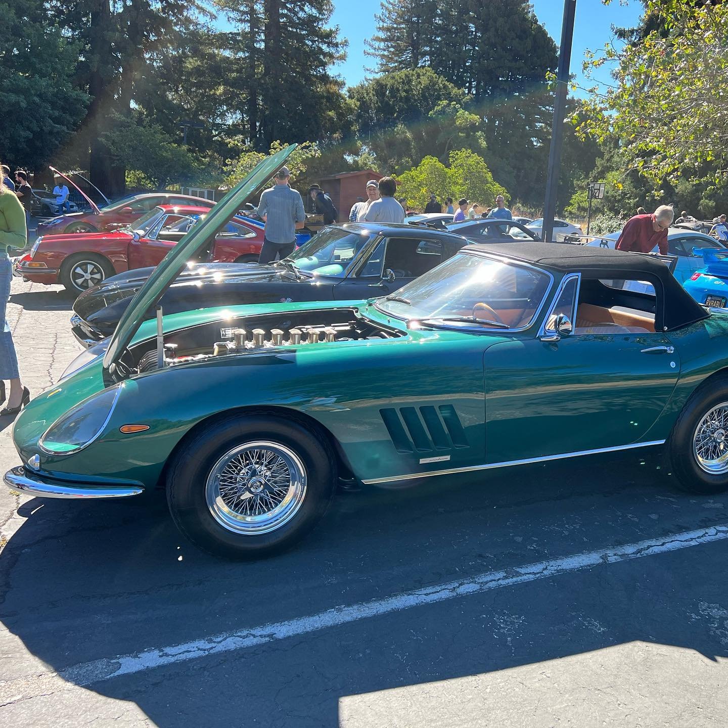 Another great event. Thanks for coming. See you next month. #svmotorclub @svmotorclub #portolavalleycarsandcoffee