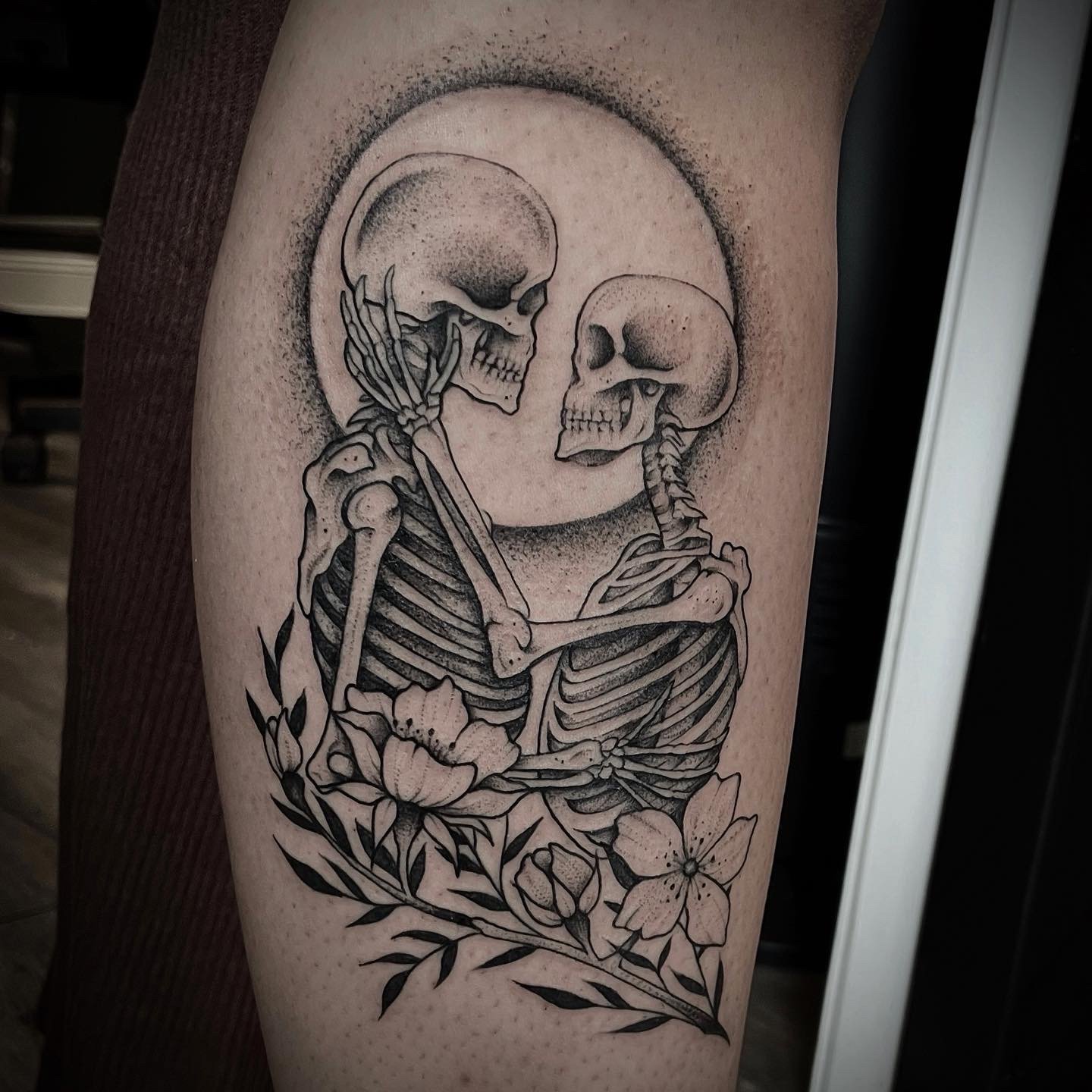 skeleton hugging tattooTikTok Search