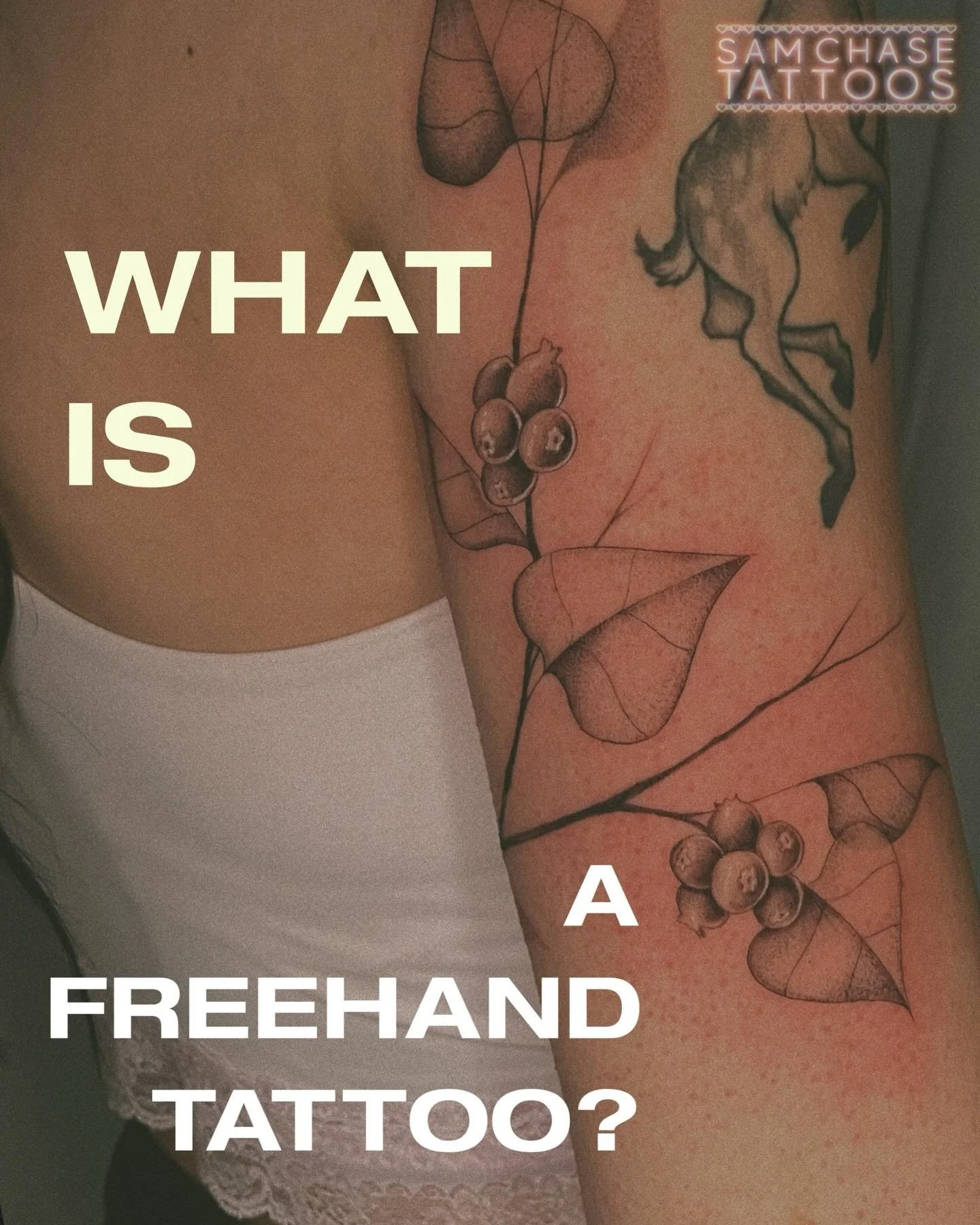 Some insights I wanted to share on Freehand tattoos! The term is thrown around a lot, but I wanted to give some more context for those maybe less familiar ☺️
.
I began exploring freehand tattooing a few years ago when I was tasked with created a larg