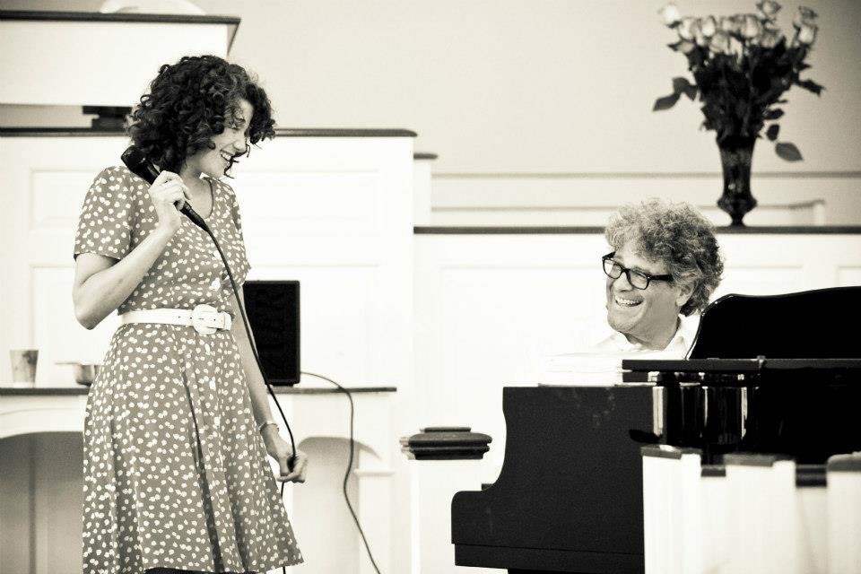 Pete plays with Cyrille Aimee