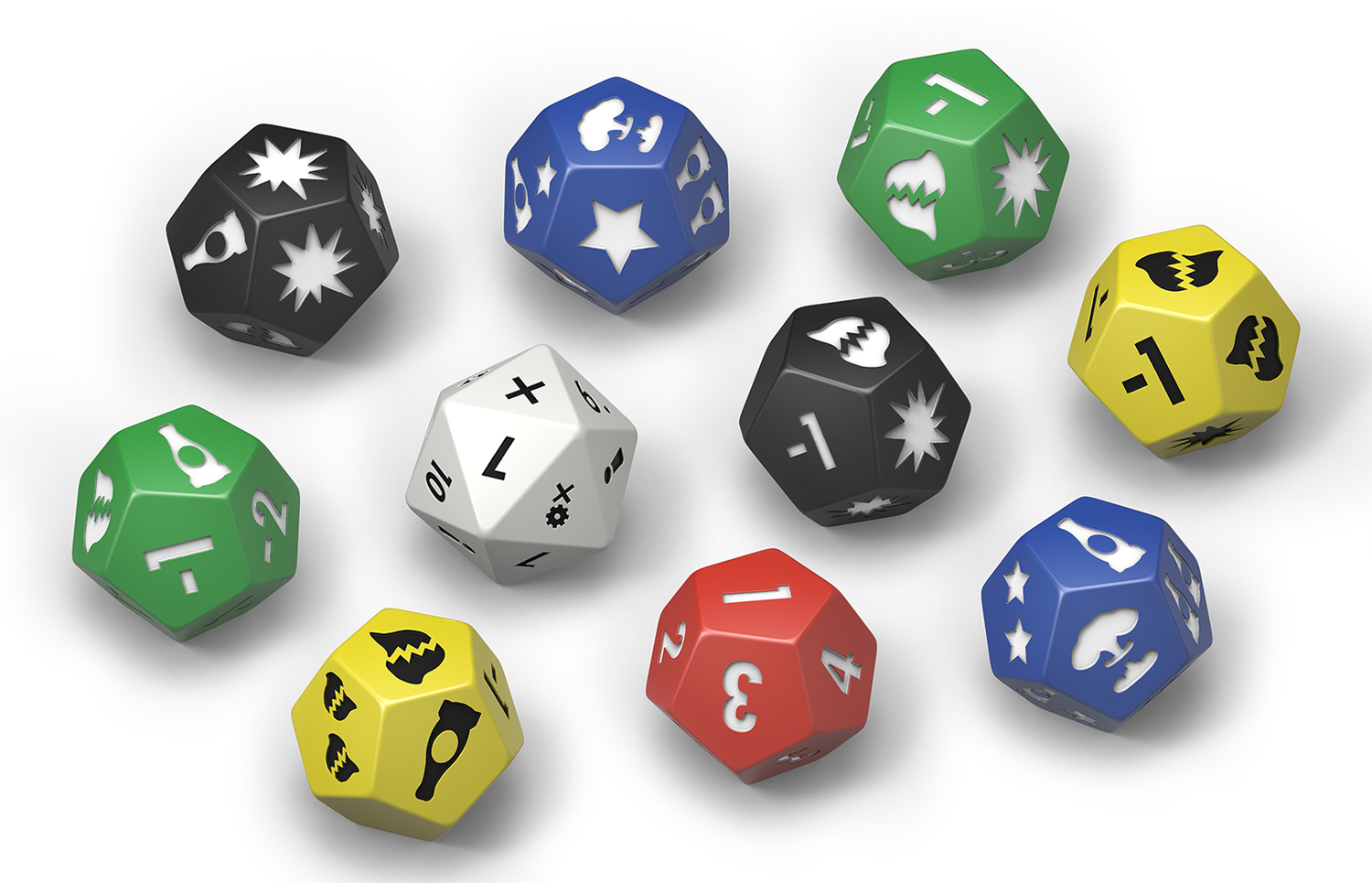 Fallout Wasteland Warfare Dice Set