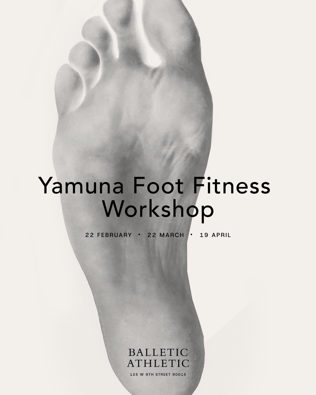 Yamuna Foot Fitness Workshop