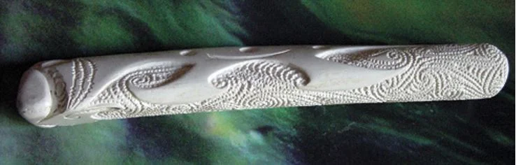 A koauau carved from moa bone