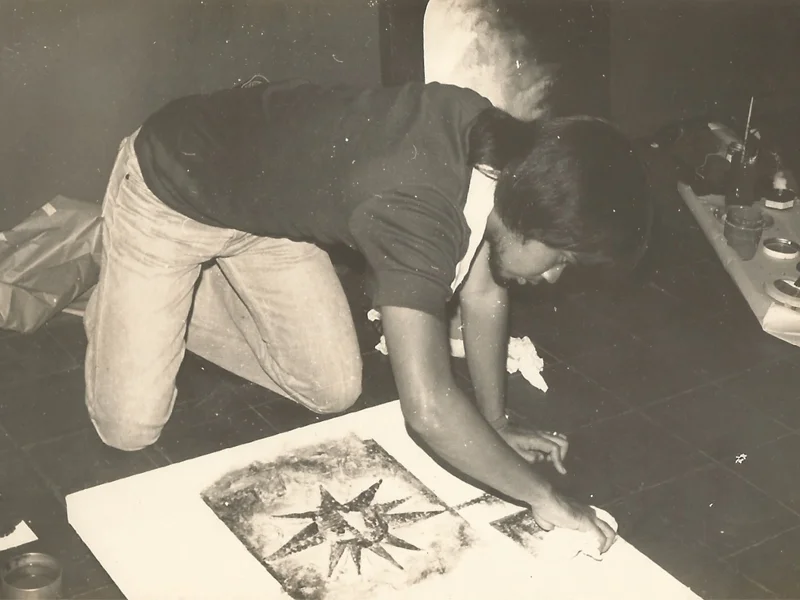 U.E. On-the-Spot Painting Contest. 1976