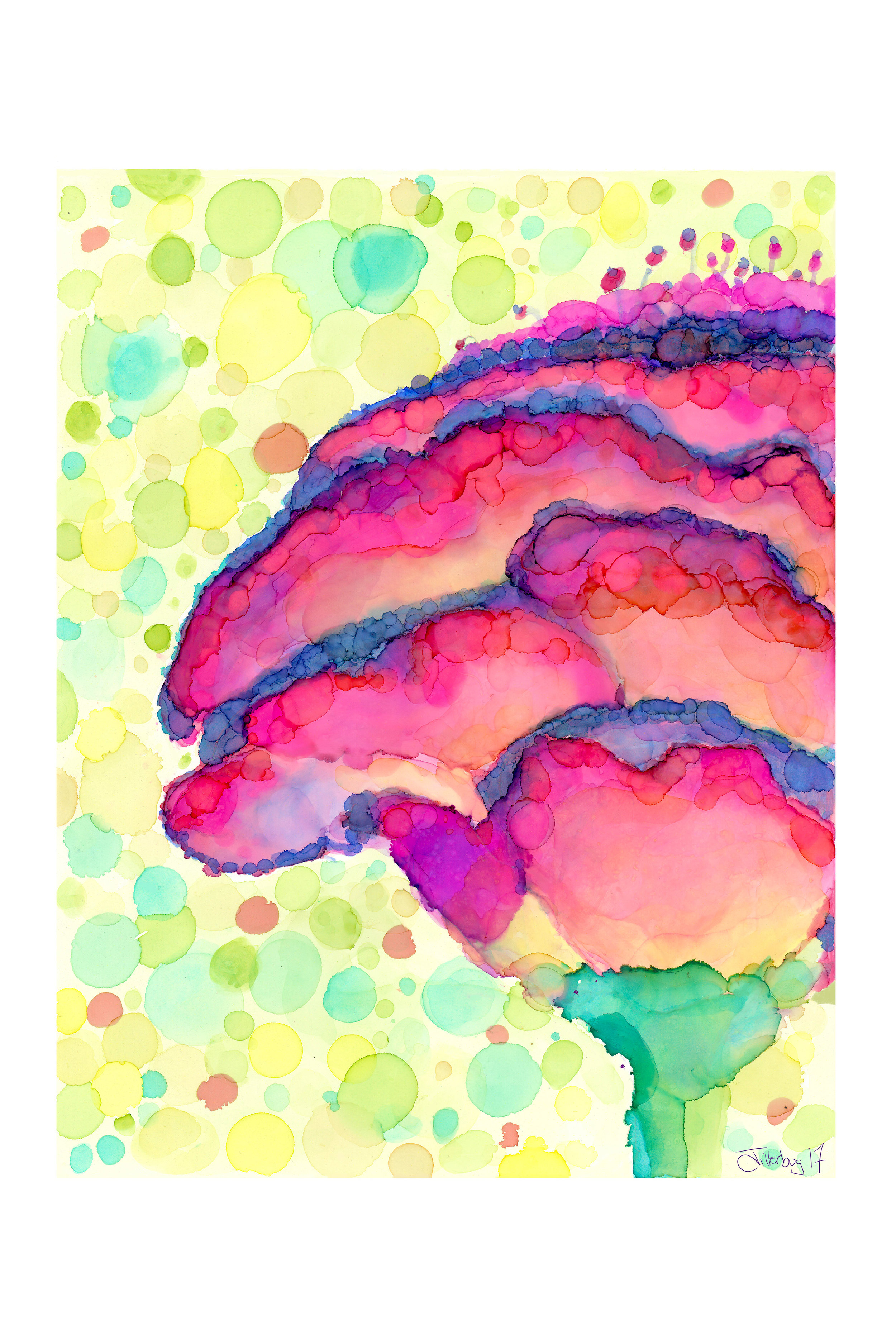 Purple Passion - Art Print on Paper or Canvas
