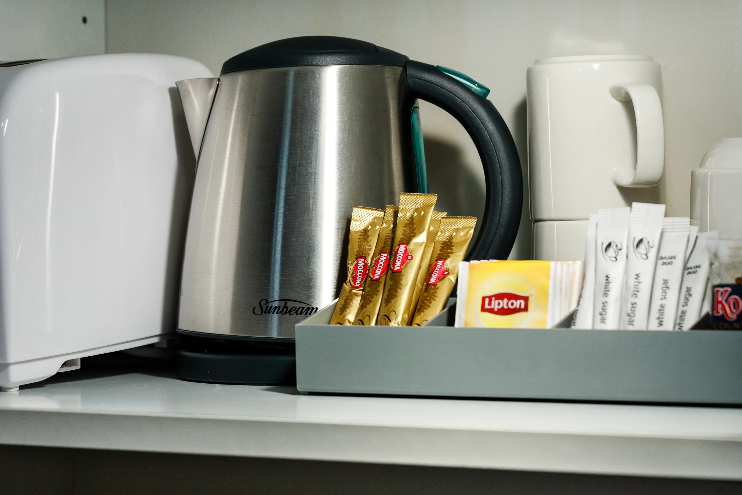 Tea, Coffee & Toaster