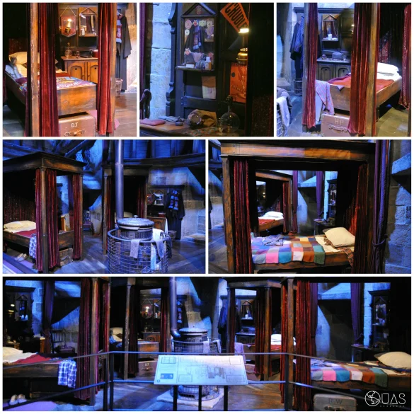 Gryffindor boys' dormitory