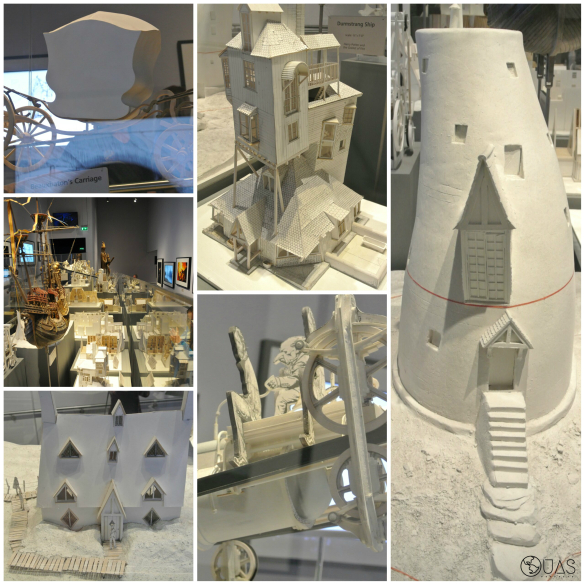 Paper models - houses & vehicles