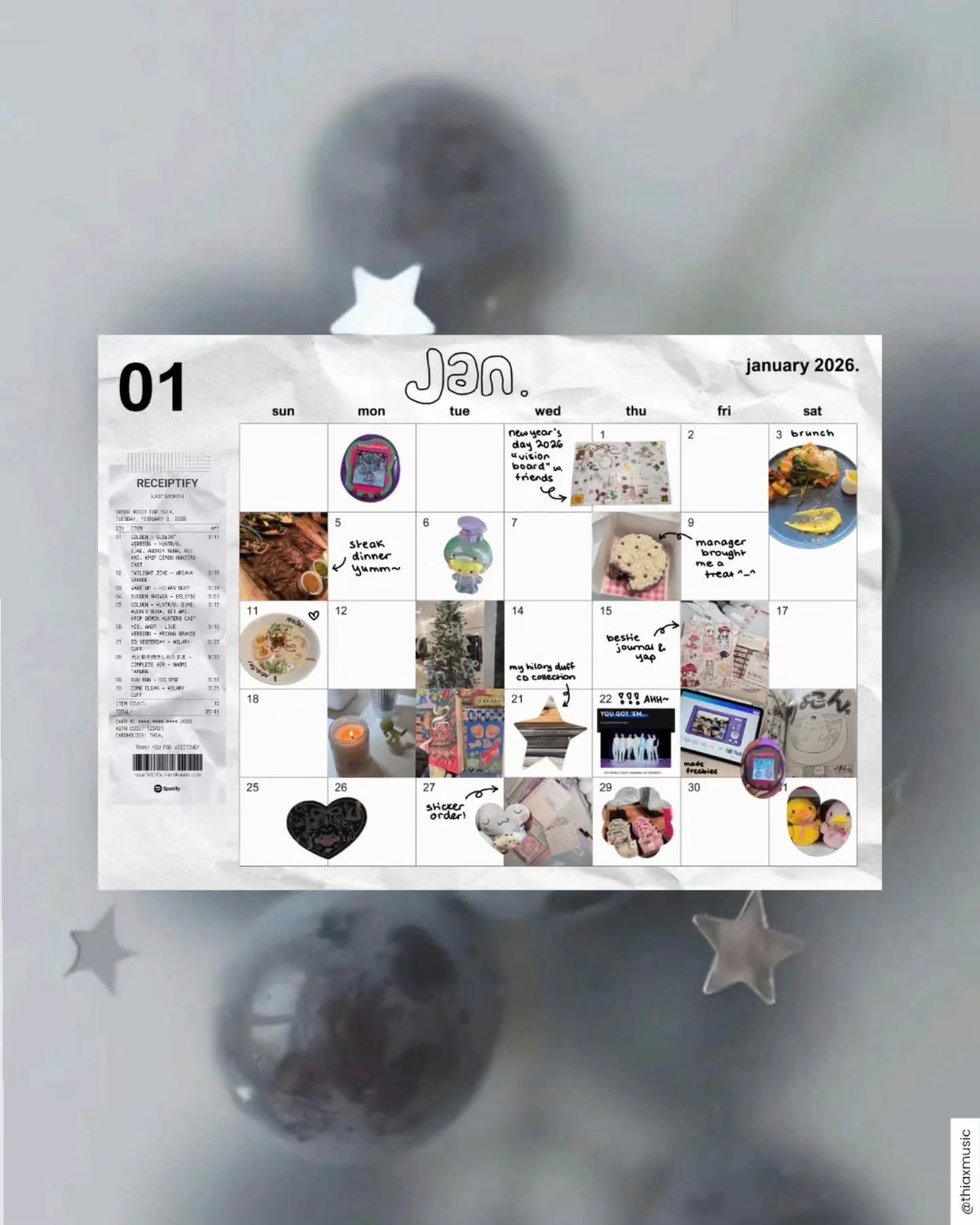 &mdash; 𝐂𝐇𝐀𝐏𝐓𝐄𝐑 𝟏 : the year of analog &amp; offline whimsy

we started the year STRONG with regular journalling &amp; reading novels again (not just manga, hooray!)

i've been trying to find a good balance between being online/on socials &am