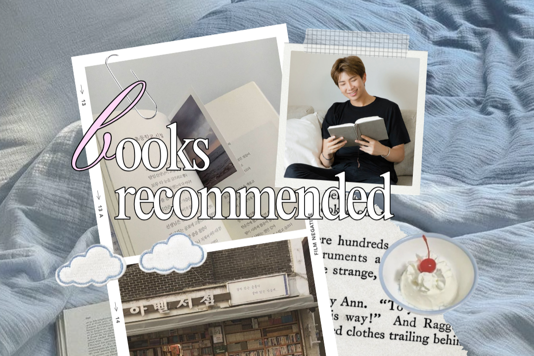 Booklist: Books Recommended By K-pop Idols — Part 1