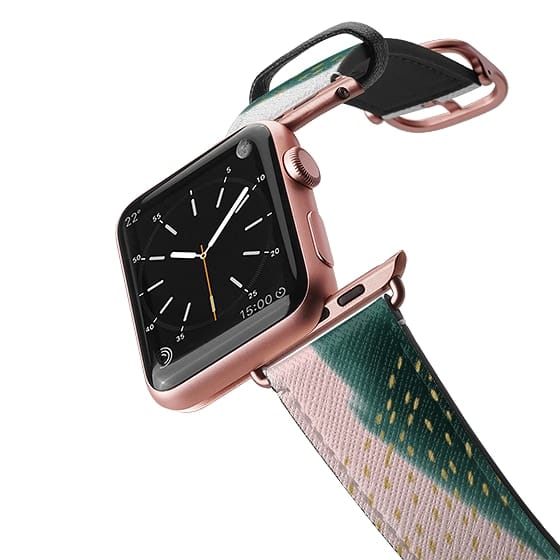 pink pine Apple Watch band