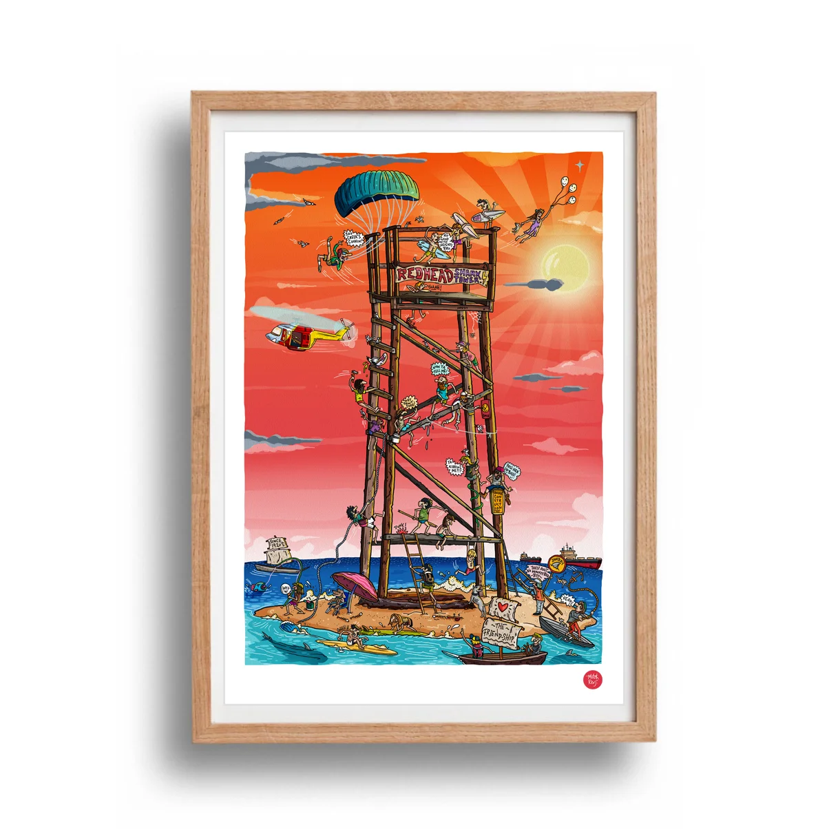 Mitch-Revs-Red-Head-Shark-Tower-Art-Wood-Frame.jpg
