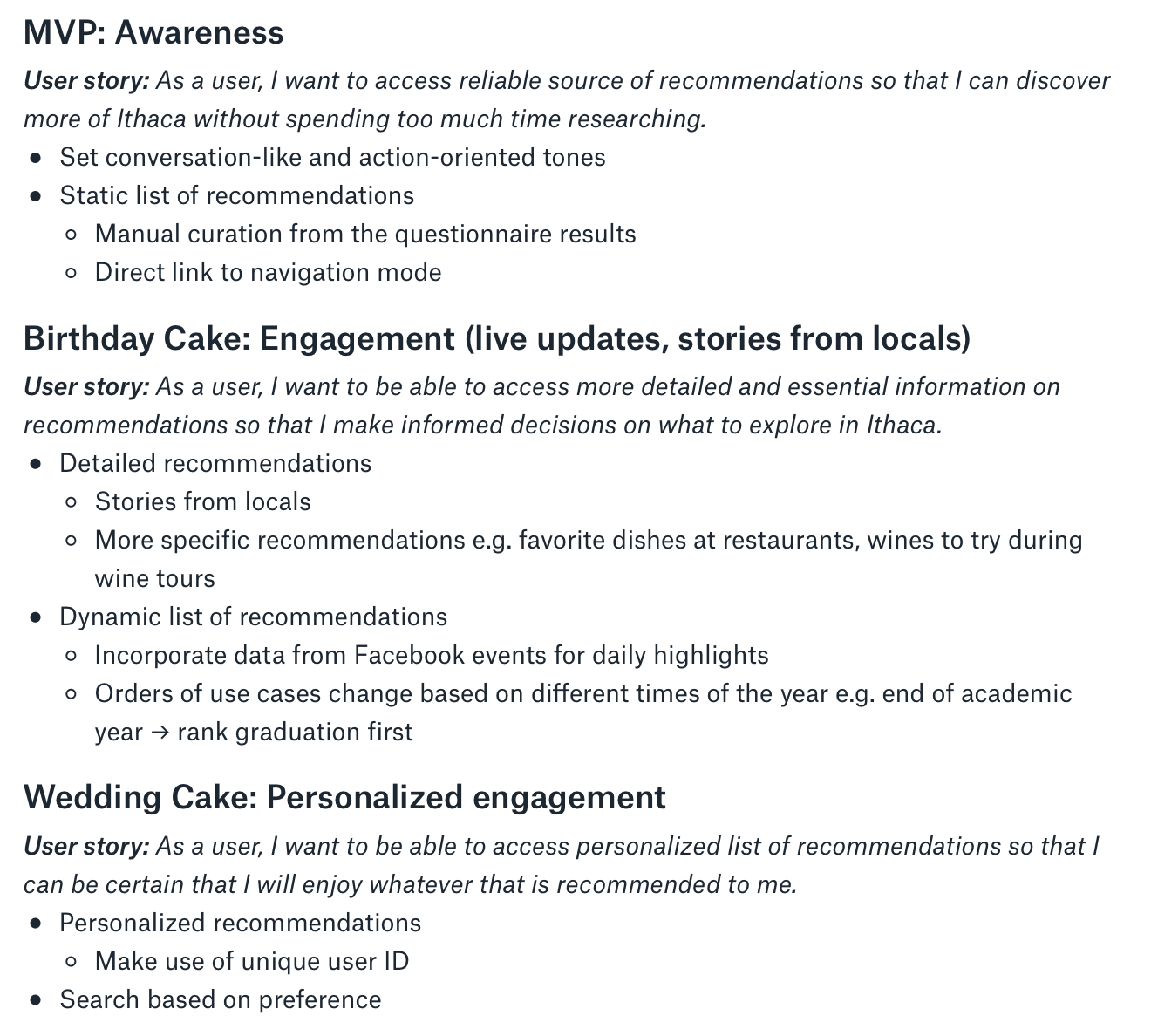 Roadmap