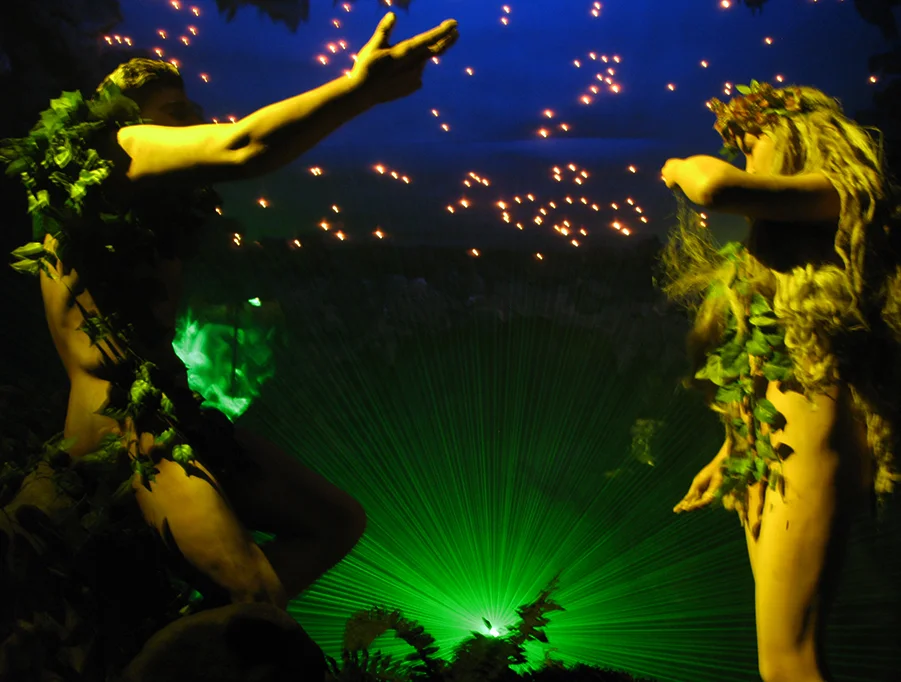 Adam and Eve in their natural state