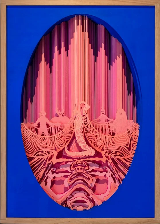 The Clinaman:  If it were not for this swerve, everything would fall downwards through the abyss of space