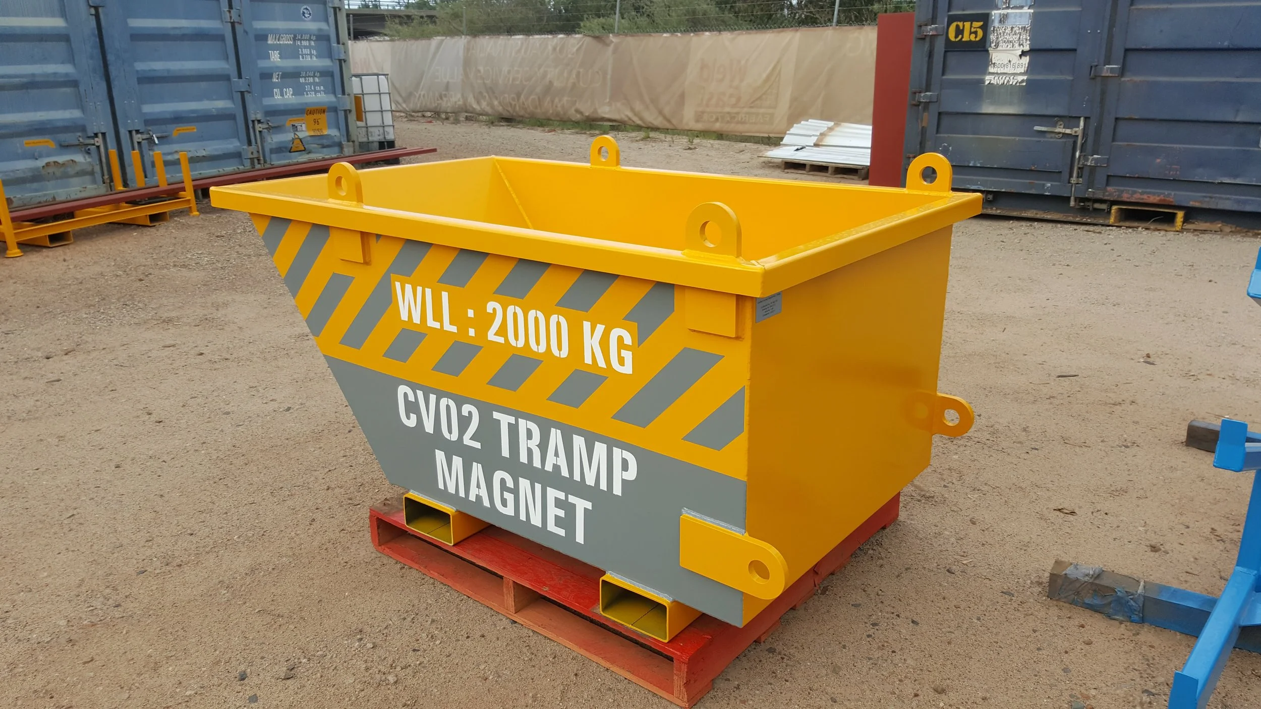 Certified Crane Lifting Bin