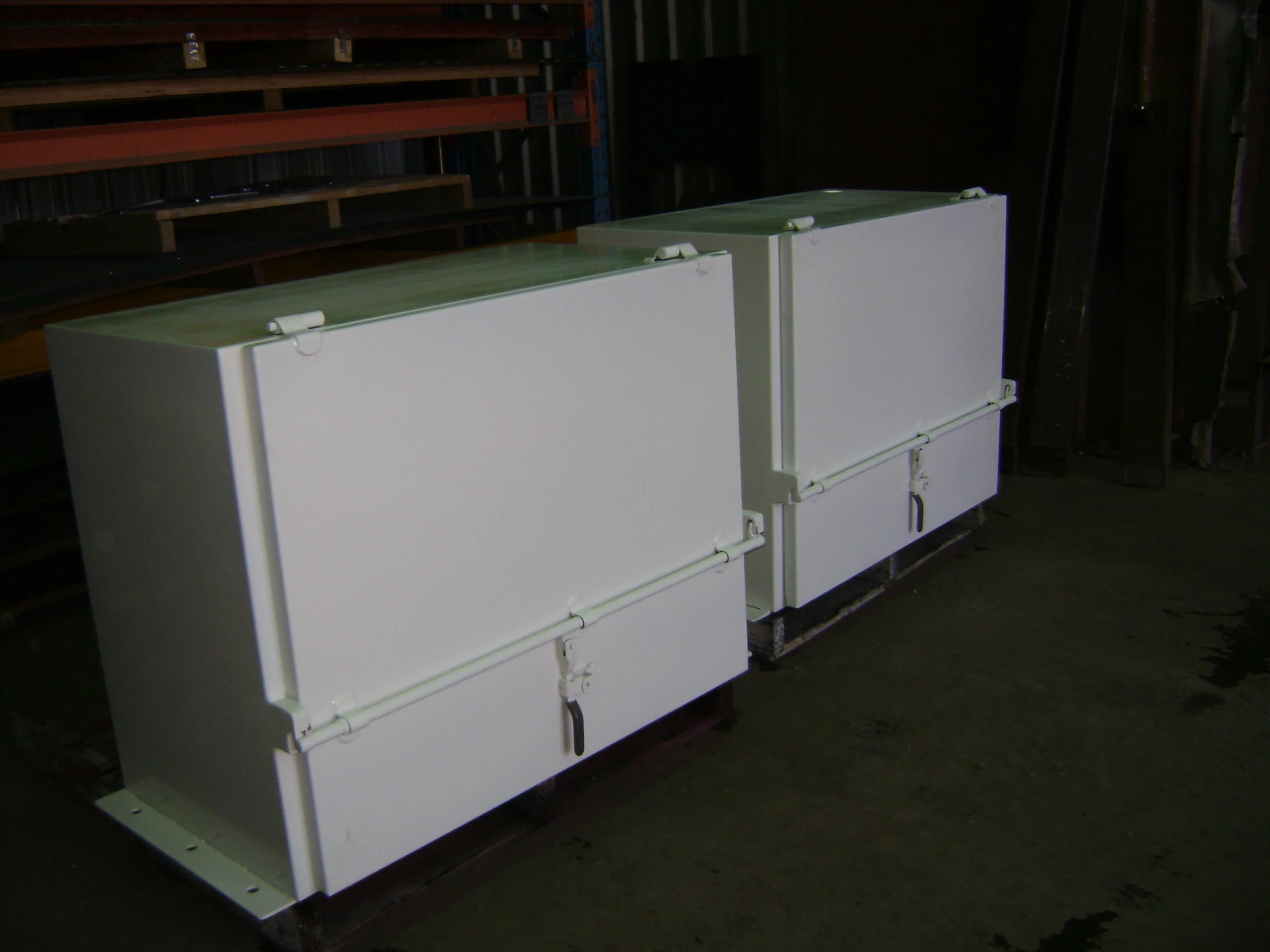 Storage Enclosure with Heavy Duty Locks