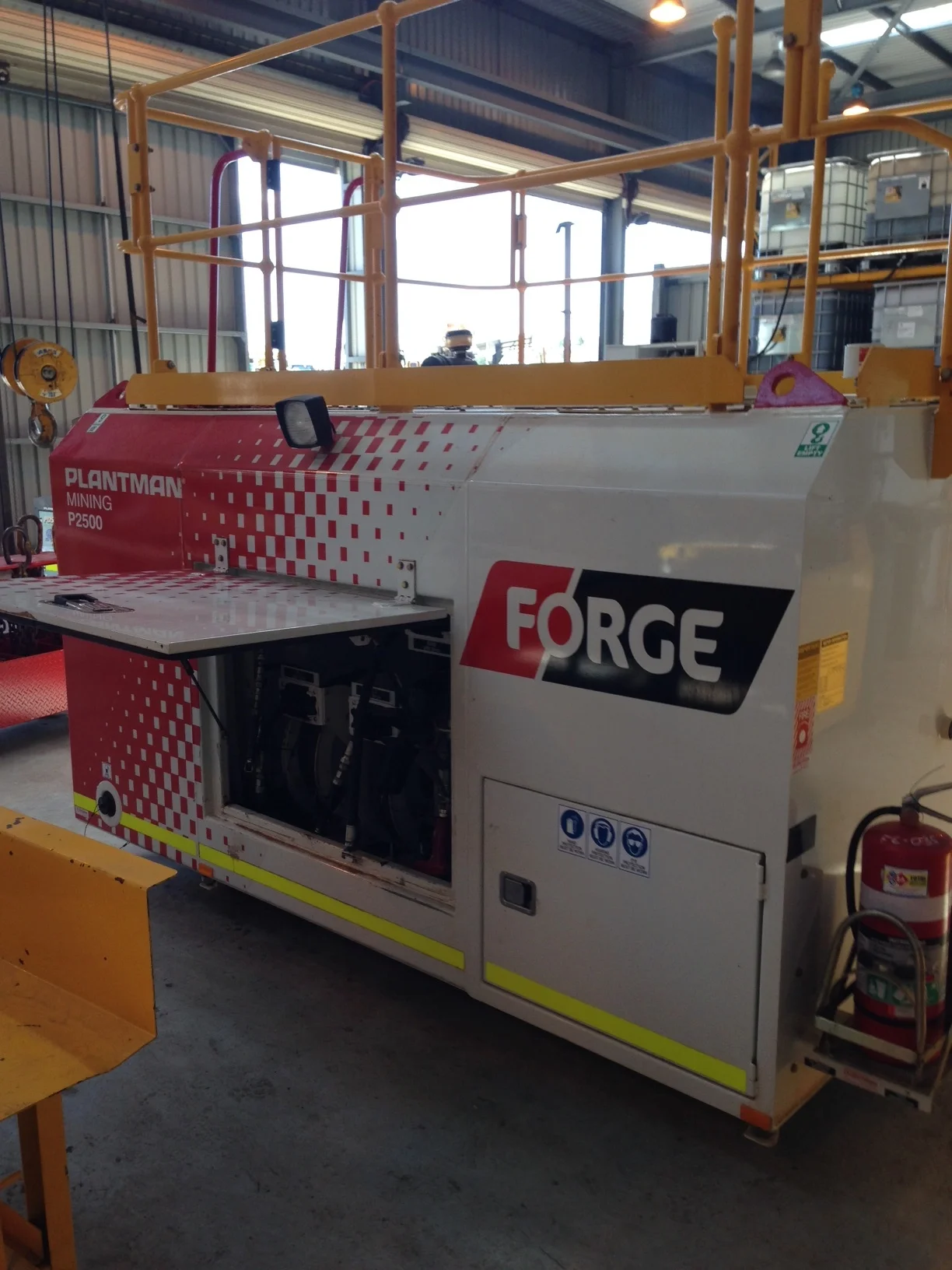 Service Unit Toolbox Modification