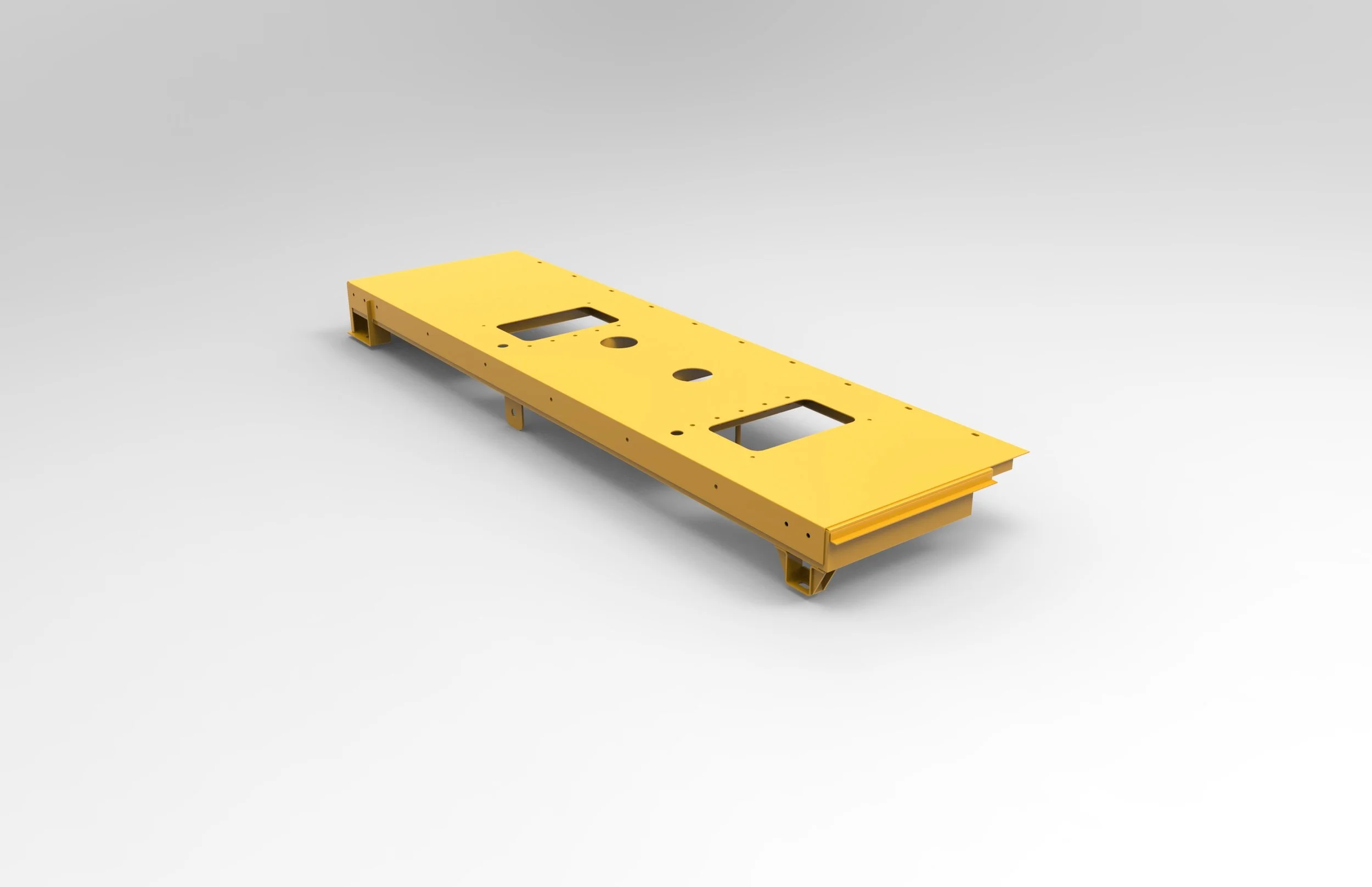 793C 4AR Hood / Header Tank Platform 126-7277