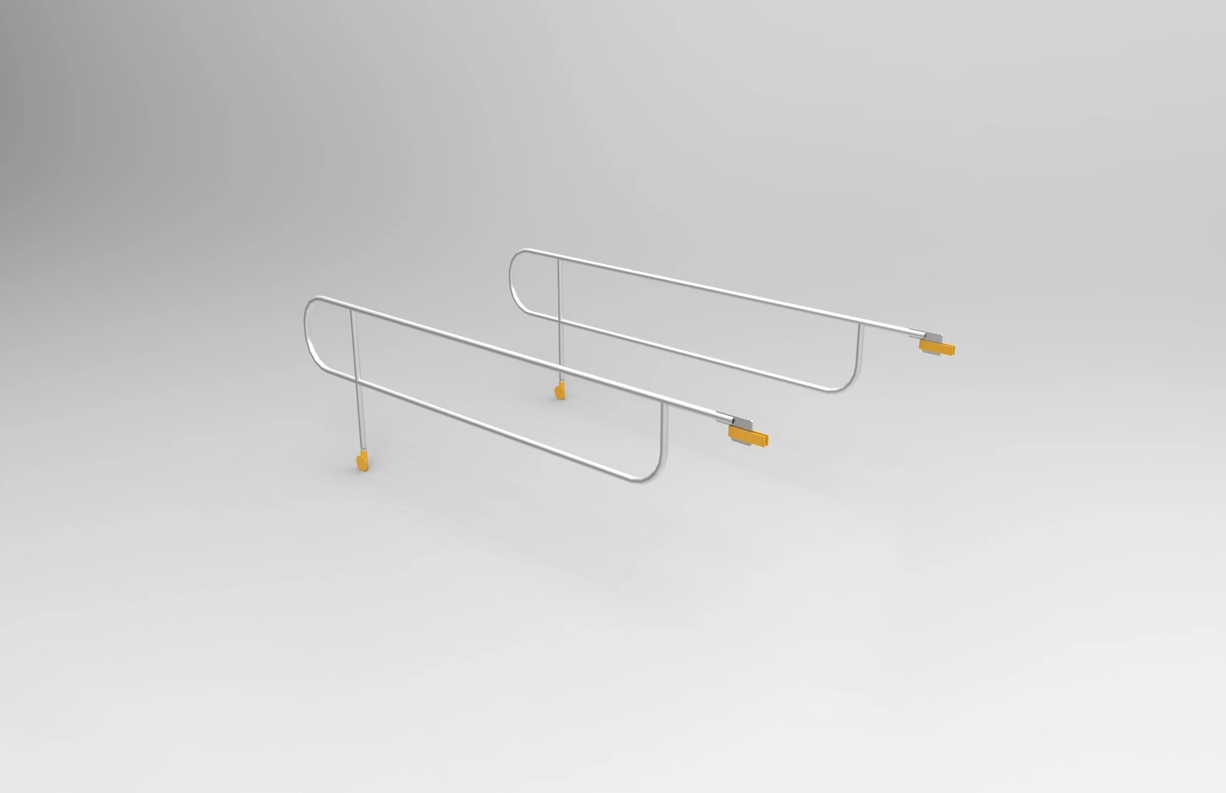 793 Chassis Aluminium Removable Handrails