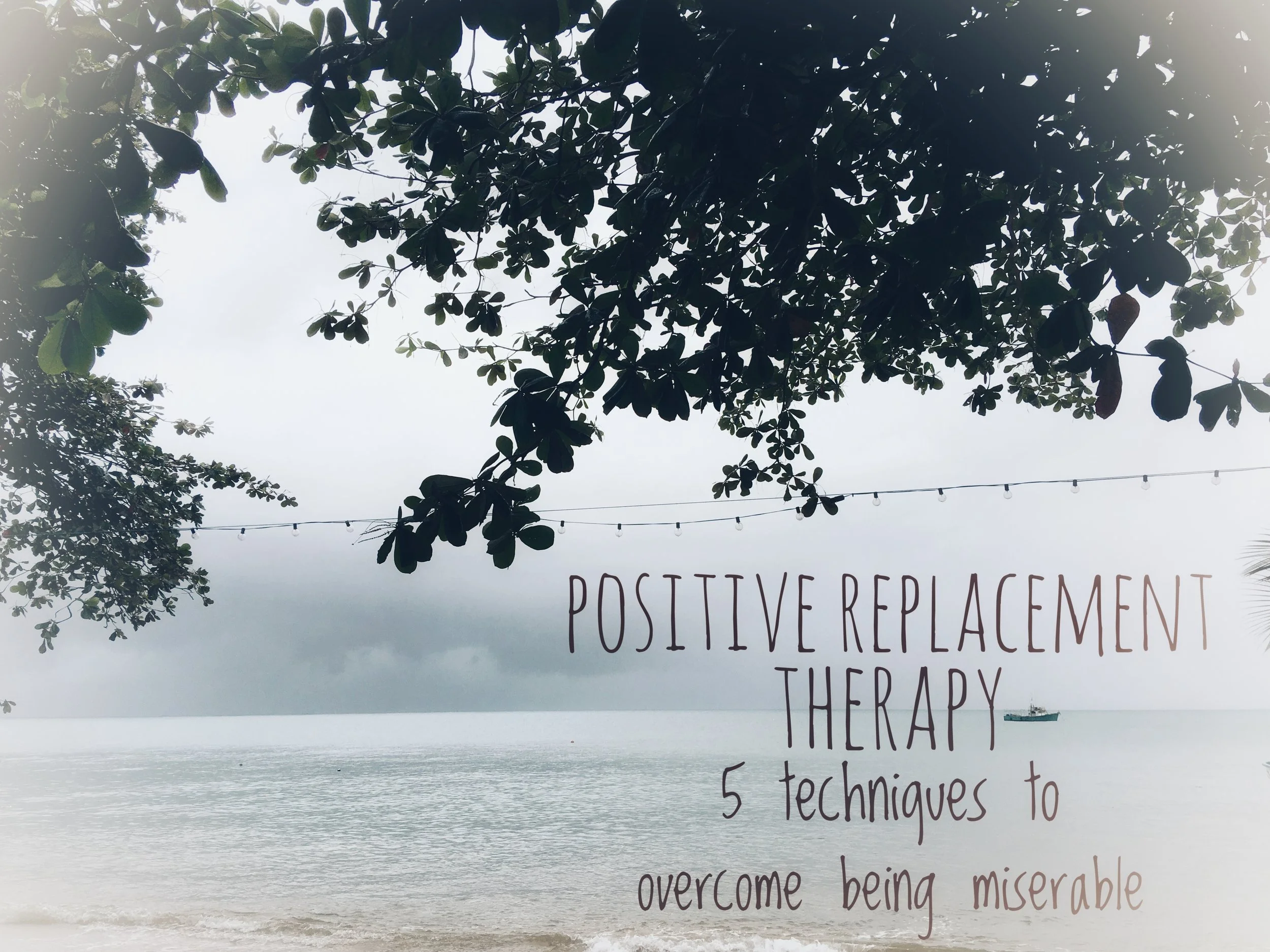 Positive Replacement Therapy