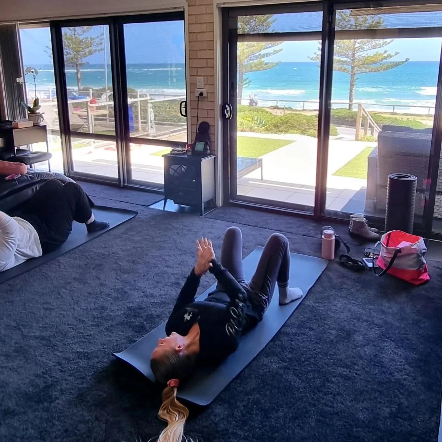 Stretch days on retreat with @miss_shelbysworld 💕#wellnessretreat #healthandfitness #adelaidetravel