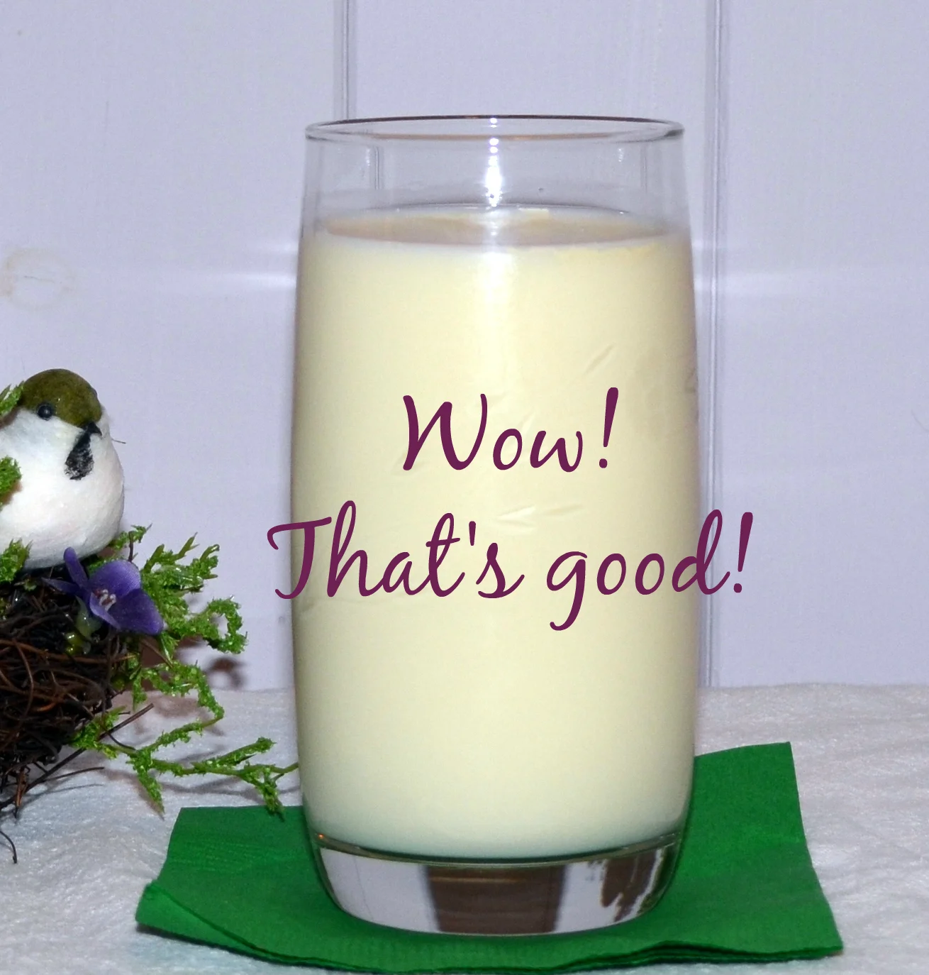 Cinnamon's milk is everybody's favorite on my farm.