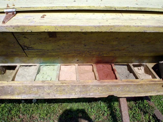 My heavily used individual free choice mineral feeder.