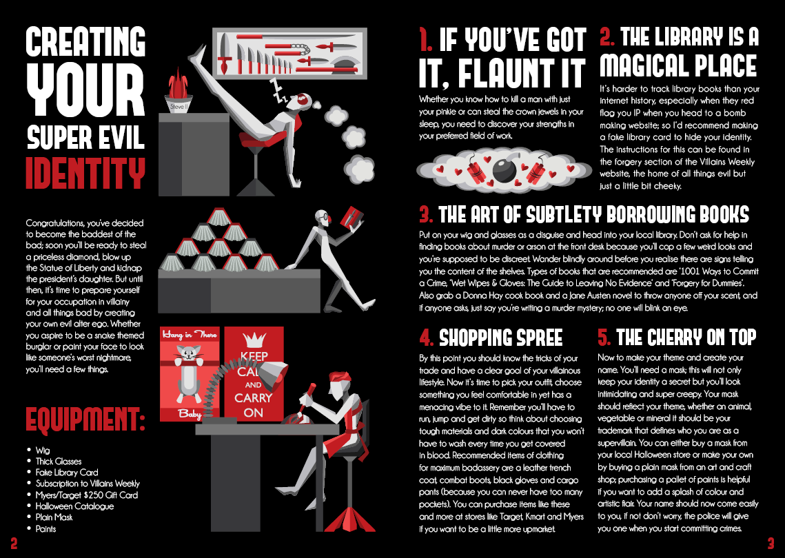 How To Book (Pg. 2 & 3)