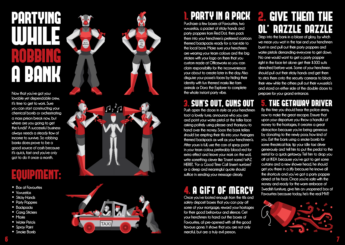 How To Book (Pg. 6 & 7)