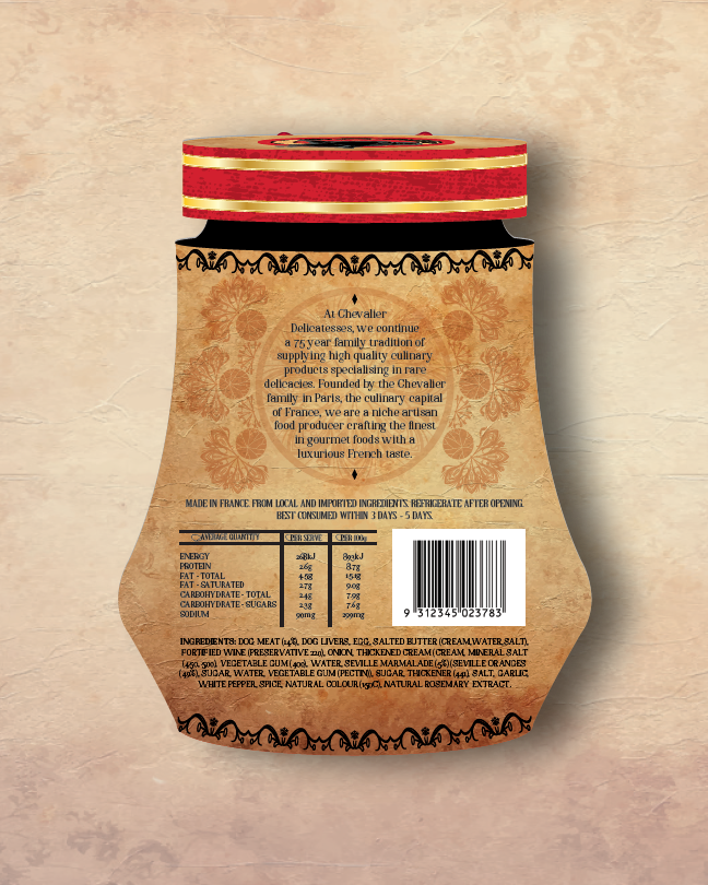 Medium: Pâté Jar (Back)