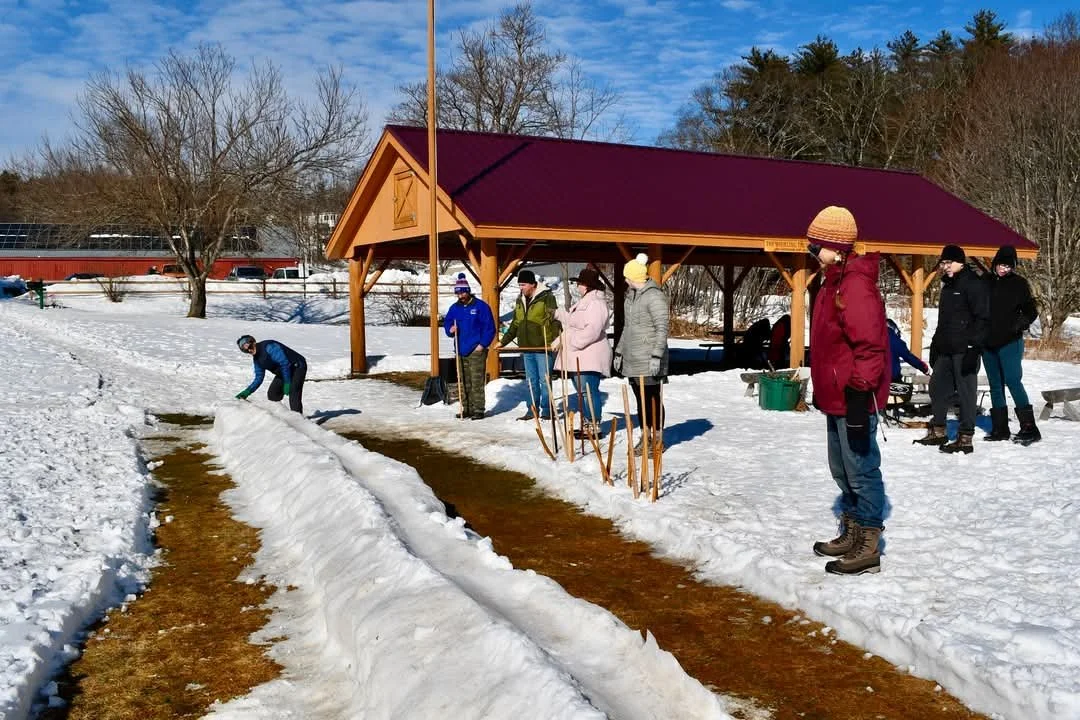 the Kearsarge Indian Museum in Central NH during a family friendly winter event